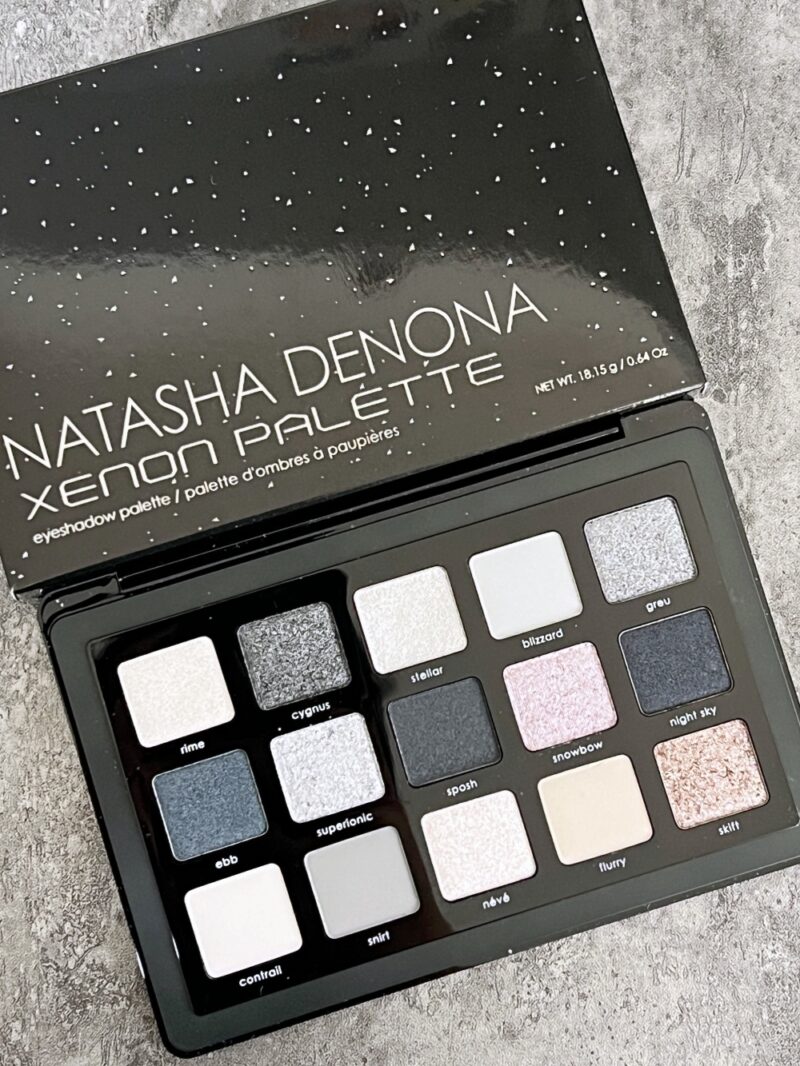 Swatches Natasha Denona Xenon Palette Hakme Beauty