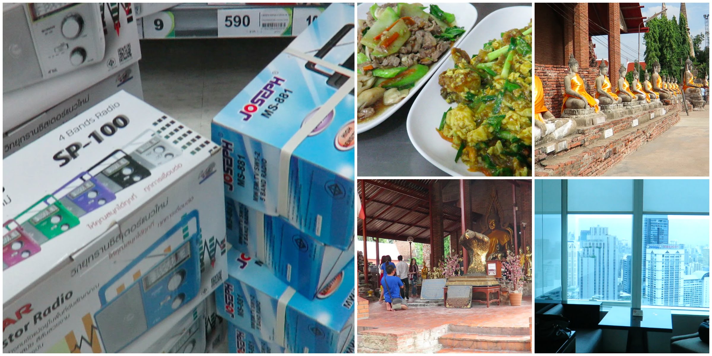 [遊泰國] Vlog Day 1-2 | 拜收音機Buddha + 食地道泰國菜 + Terminal 21酒店