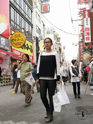 Osaka One Day Outfit Ft. Monochrome Style Zara Top