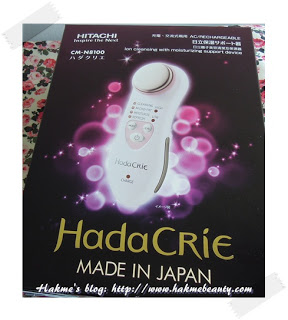 [敗家] Hi-tech 美容器 ♥ Hitachi Hada Crie CM-N8100