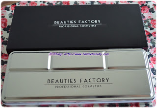 Beautues Factory 24 Grande Color Eyeshadow Palette Swatches