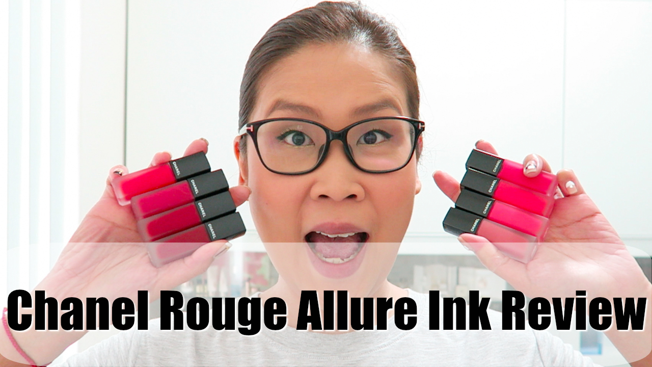 新品Chanel Rouge Allure Ink + 8隻顏色試上咀