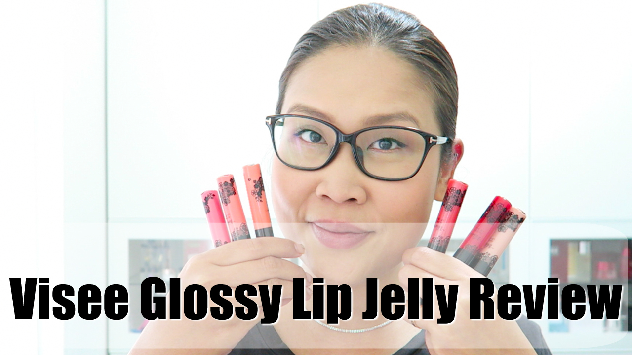 Visee Glossy Lip Jelly Review + 6隻色試上咀