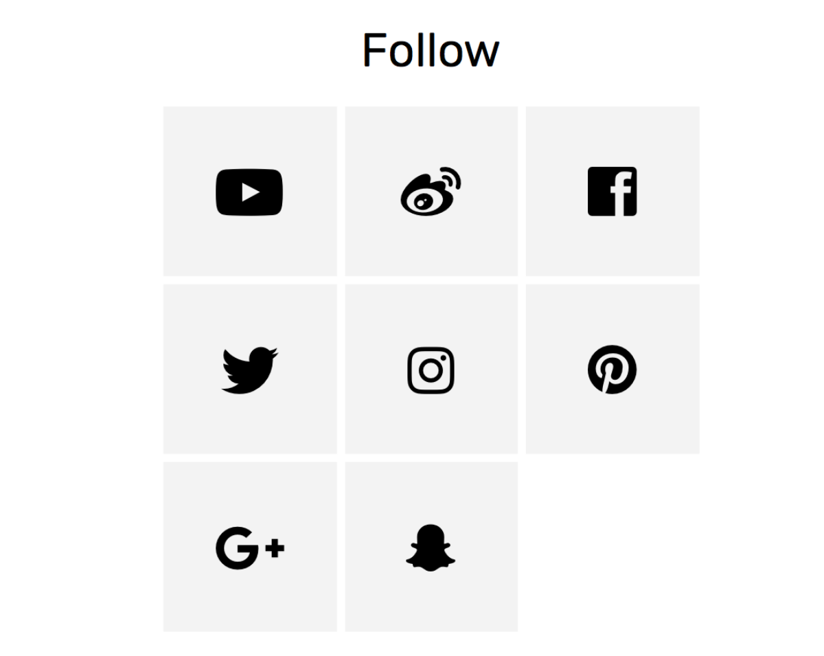 Follow Me – Different Social Media Platforms