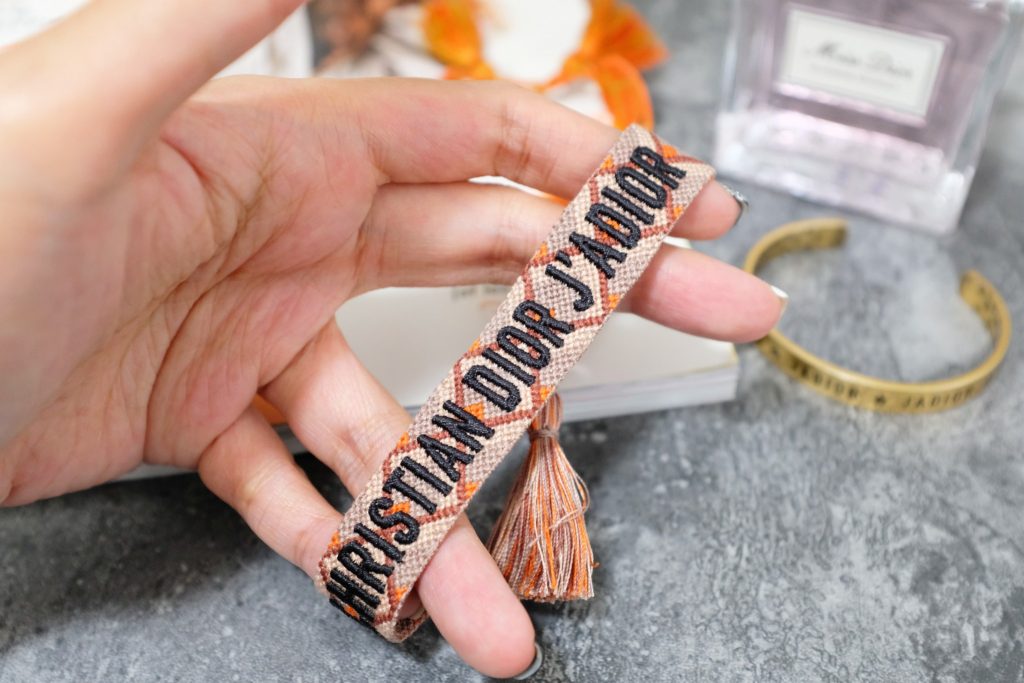 Dior J'Adore Woven Bracelet