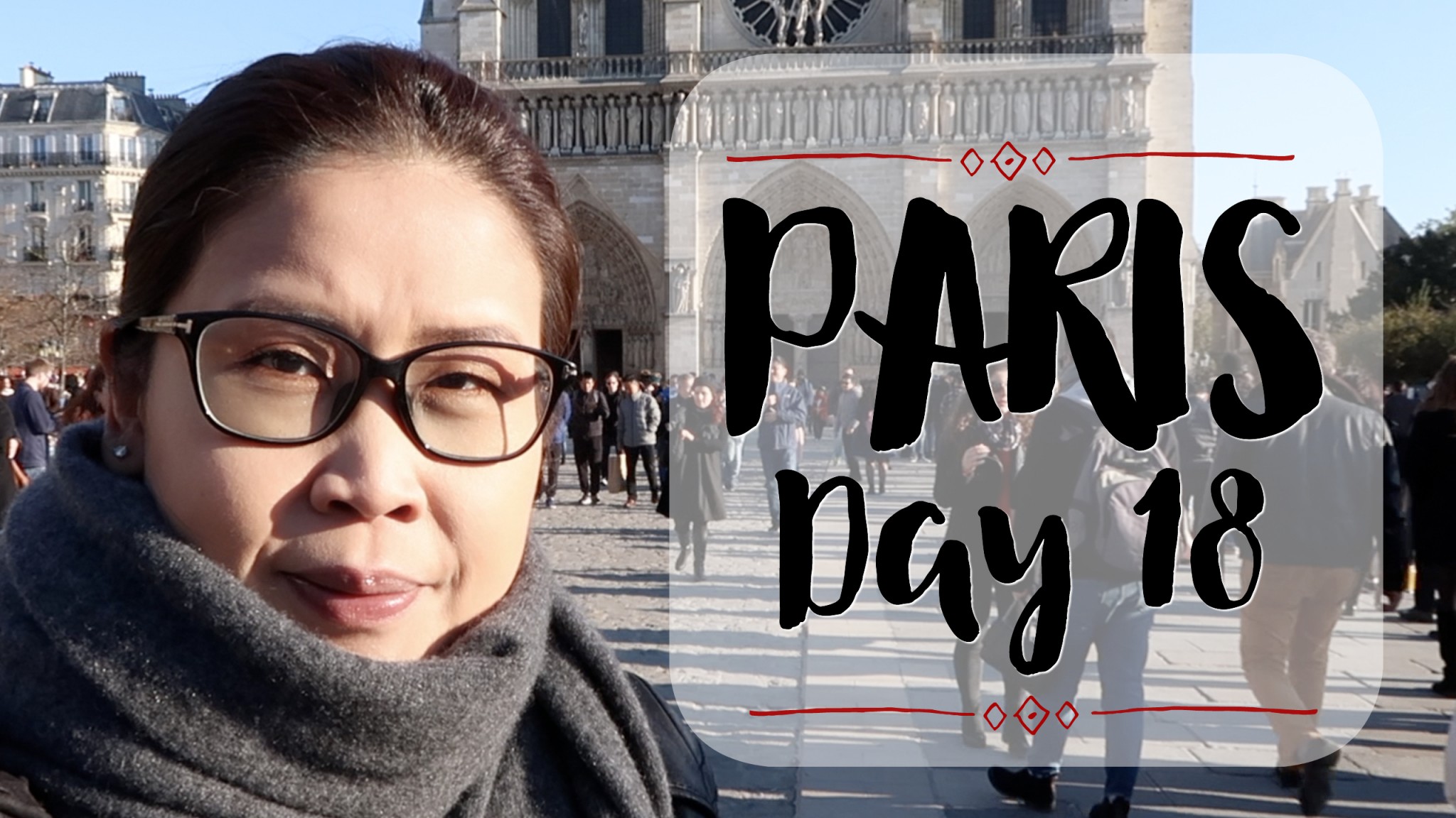 去Notre Dame影相 + Le Bon Marche行下 [法國巴黎自由行Day 18] | 黑咪Vlogmas