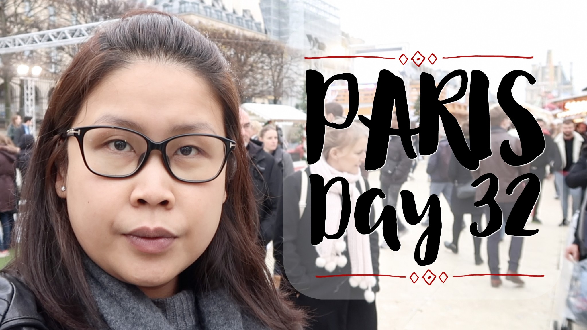 行Christmas Market [法國巴黎自由行Day 32] | 黑咪Vlogmas