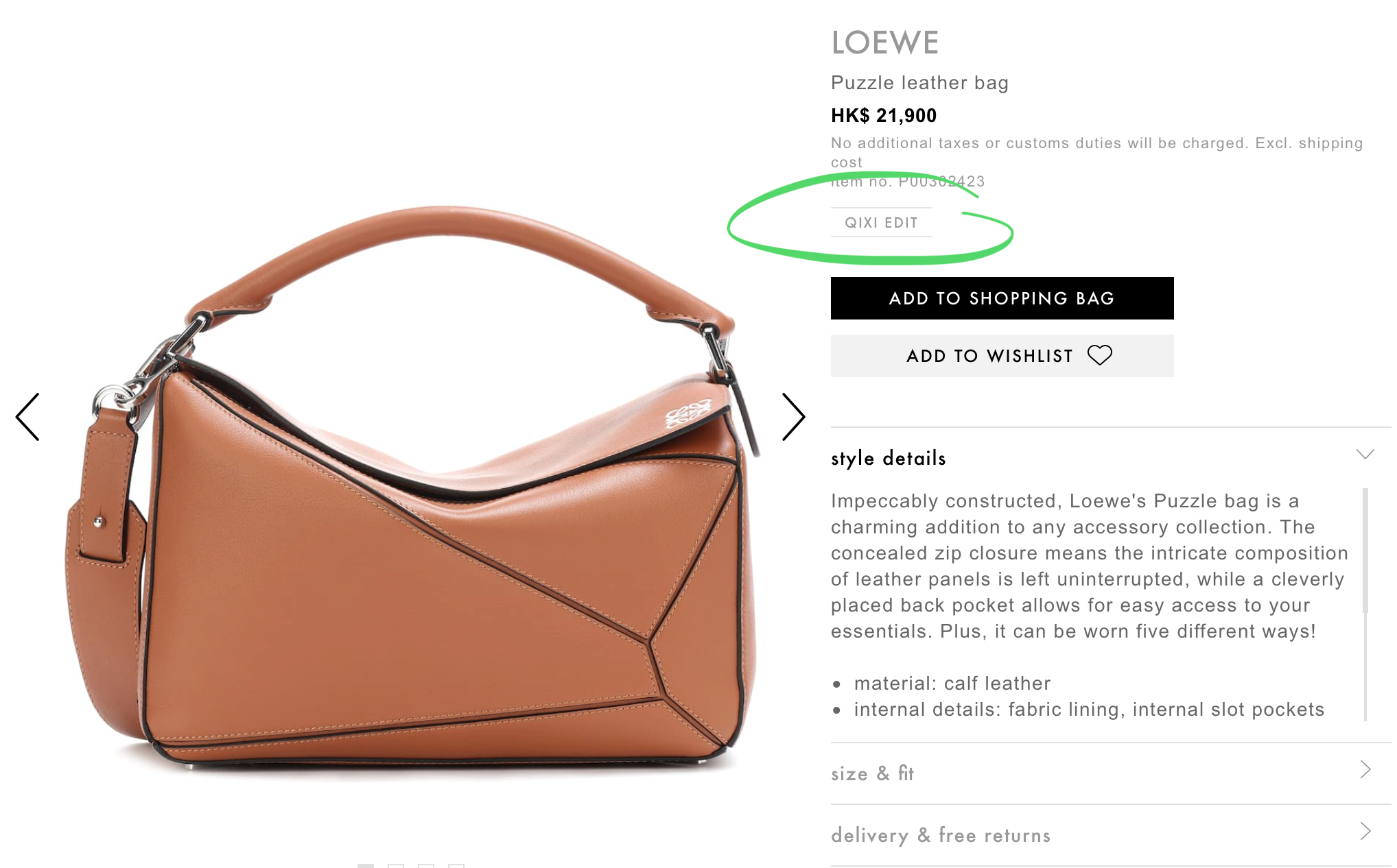 MYTHERESA OFFER: Loewe Puzzle Bag Edition - Hakme Beauty