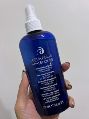 The Secret to Calming Sensitive Skin or Skin Allergies: Aquafolia Aqua Rescue Concentrate