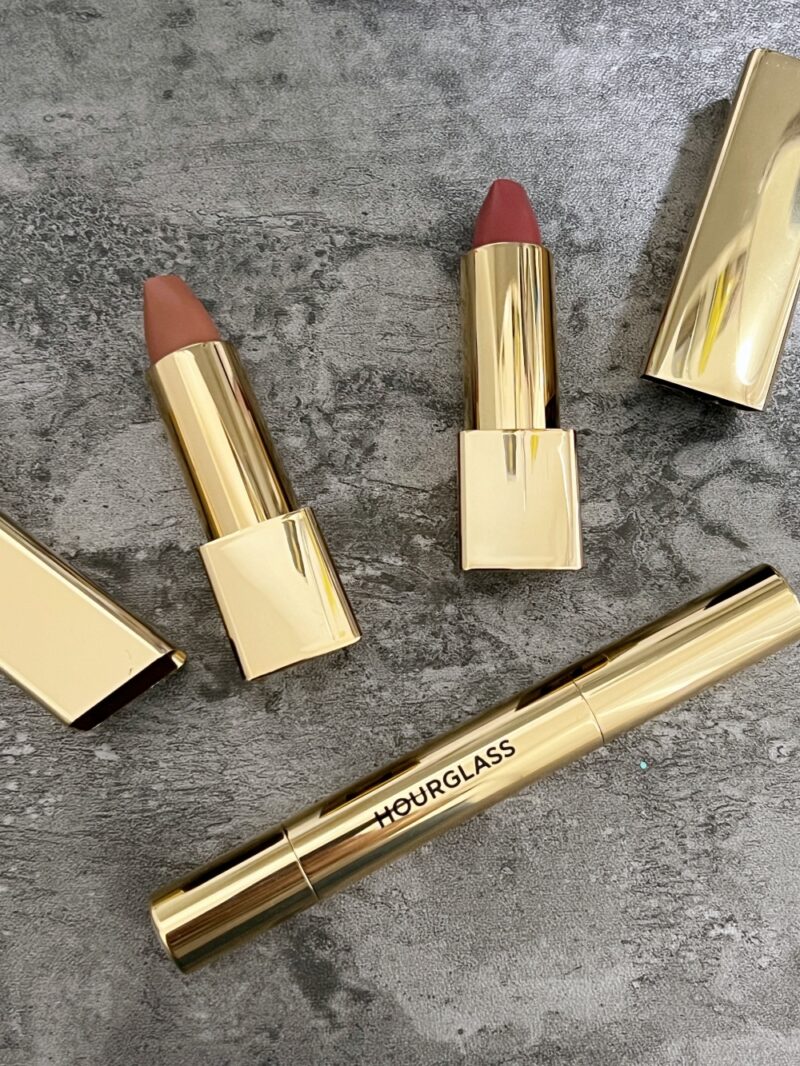 Hourglass Unlocked Lipsticks and Volumizing Glossy Balm Hakme Beauty