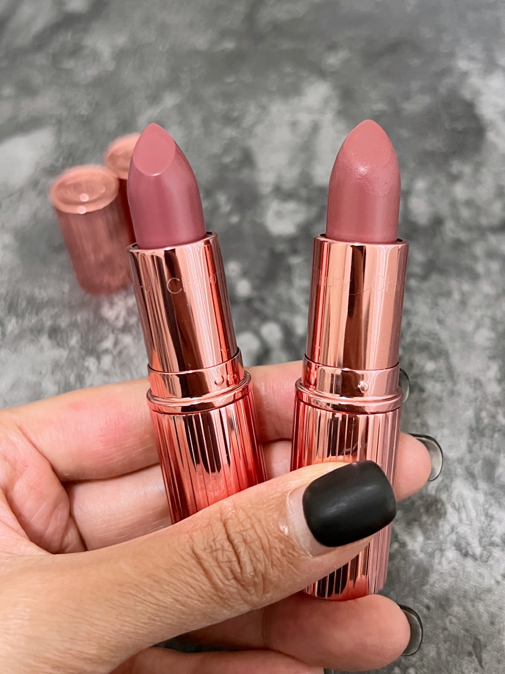 Swatches: Charlotte Tilbury Hollywood Beauty Icon Lipstick