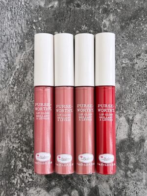 乾嘴必備: theBalm Purseworthy Lip Gloss 