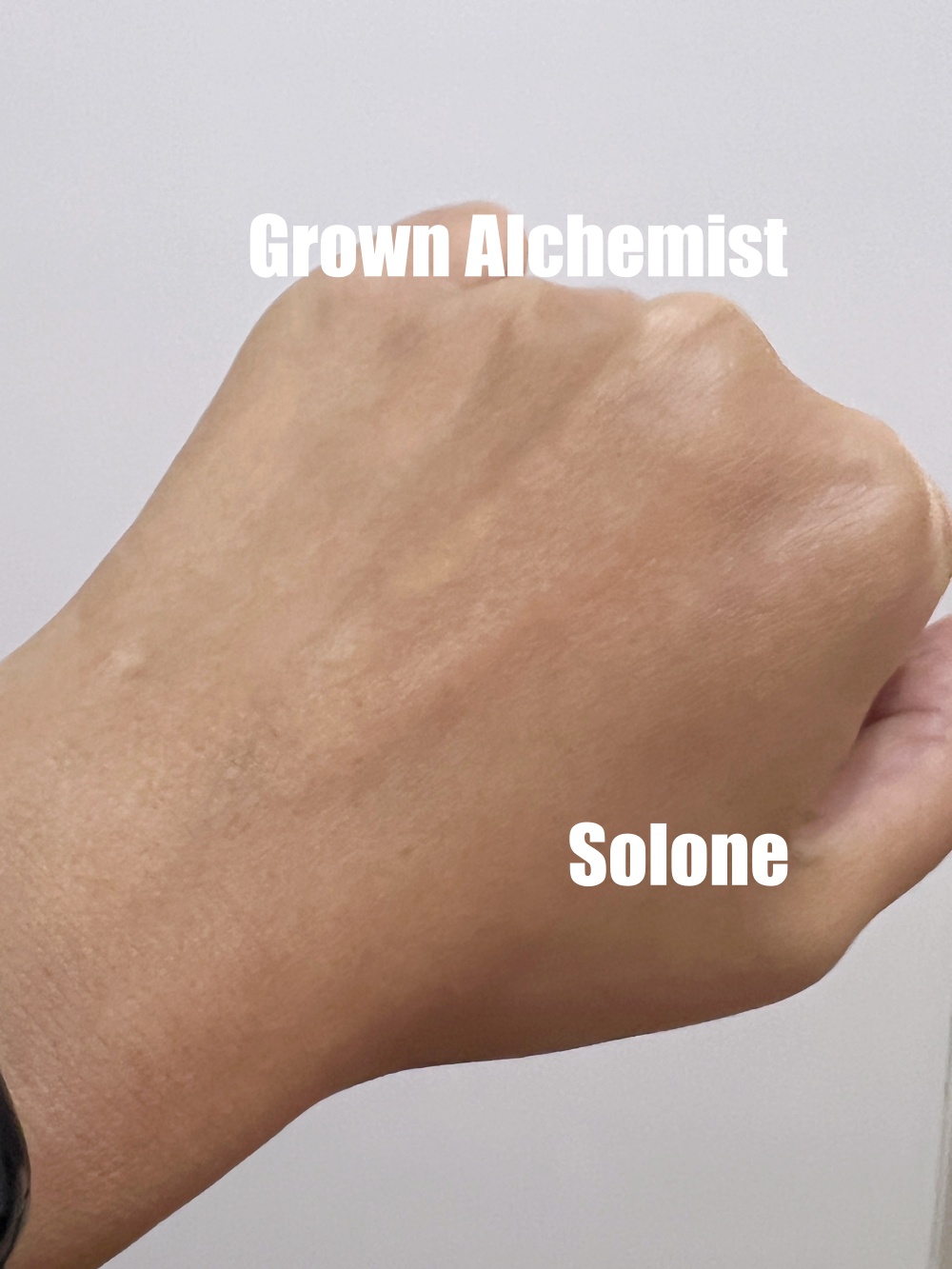 Solone妝前精華 VS Grown Alchemist肌底防禦啞緻隔離霜