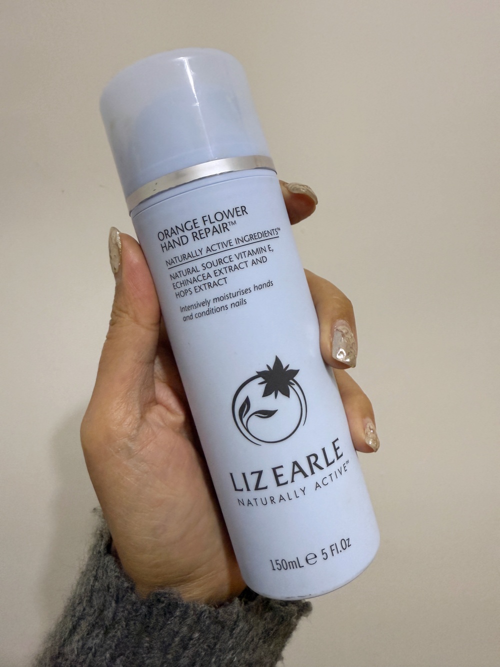 Liz Earle Orange Flower Hand Repair