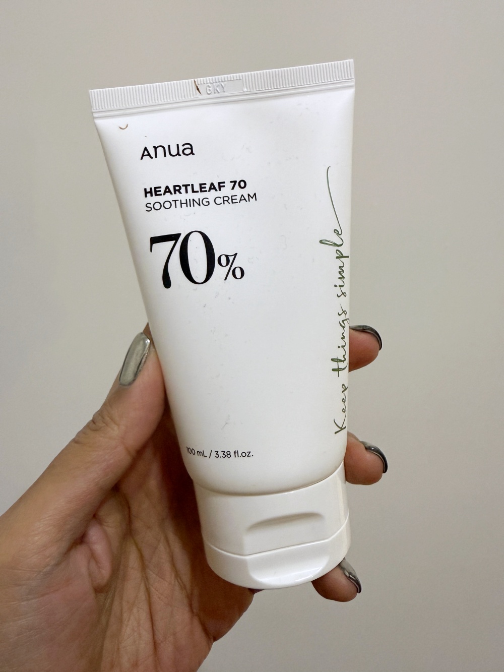 Anua 70%魚腥草舒緩爆水面霜