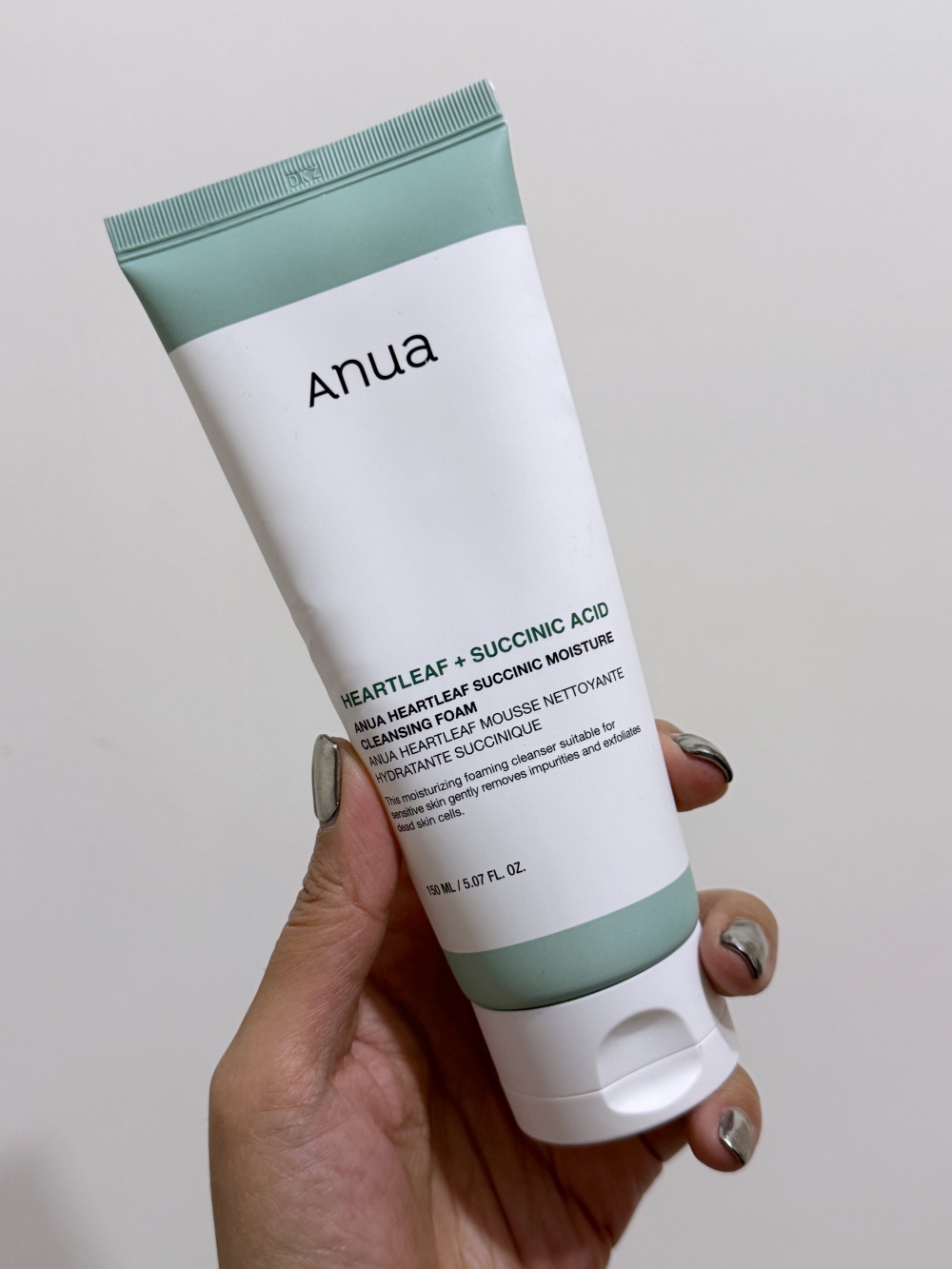 Anua魚腥草保濕潔面泡沫