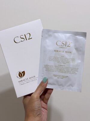 【急救實測】CS12 奇蹟面膜：敏感肌、玫瑰痤瘡救星？涼浸浸退紅保濕 (My Review)