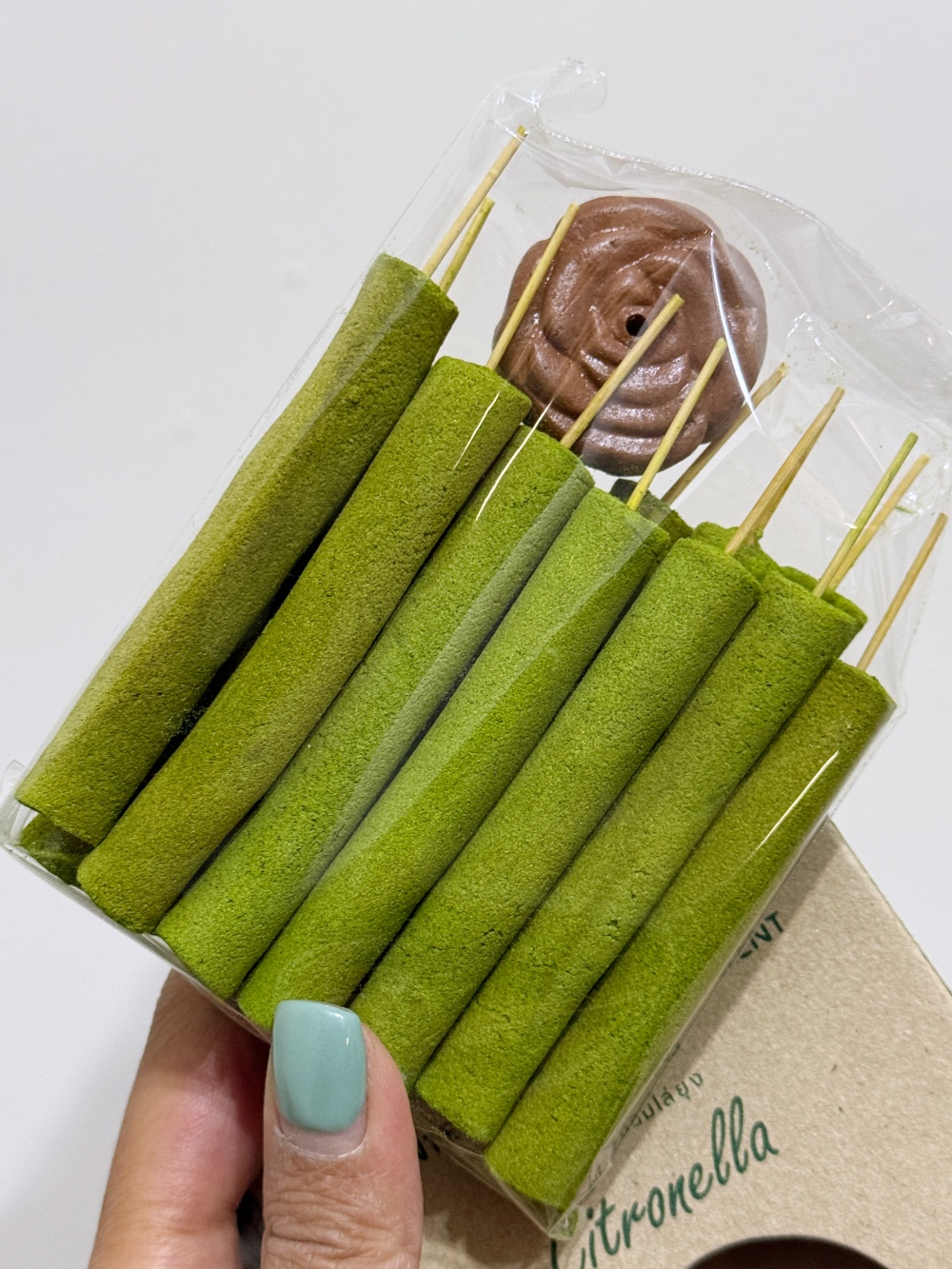 Smell Lemongrass Scented Mosquito Repellent Joss Sticks