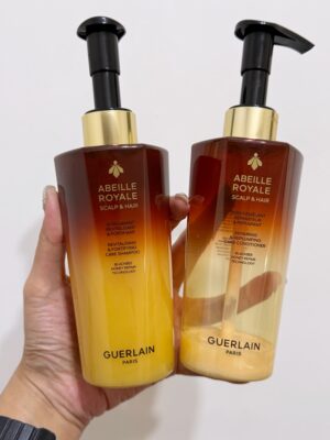 Guerlain Abeille Royale殿級蜂皇賦活強韌護理洗髮露及修護豐盈護髮素