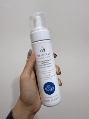 【懶人恩物】卸妝潔面抗老一支搞掂？Aquafolia 3合1 泡泡：洗完發光！(Review)