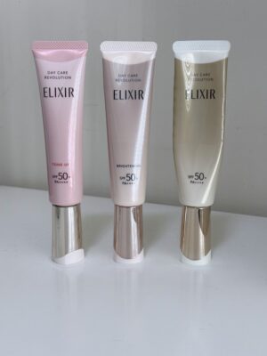 【防曬評測】Elixir 防曬點樣揀？金管、銀管、櫻花管實測：邊支做 Makeup Base 最貼服？(Review)